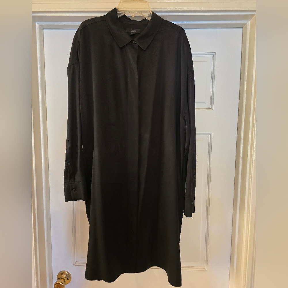 COS  Button-Up Shirt Dress